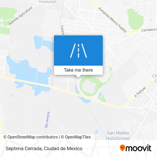 Séptima Cerrada map