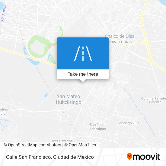 Calle San Francisco map