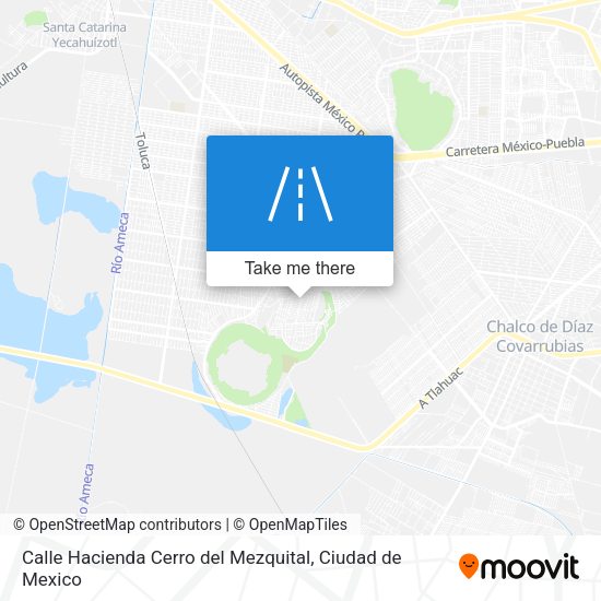 Calle Hacienda Cerro del Mezquital map