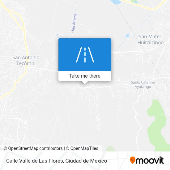 Calle Valle de Las Flores map