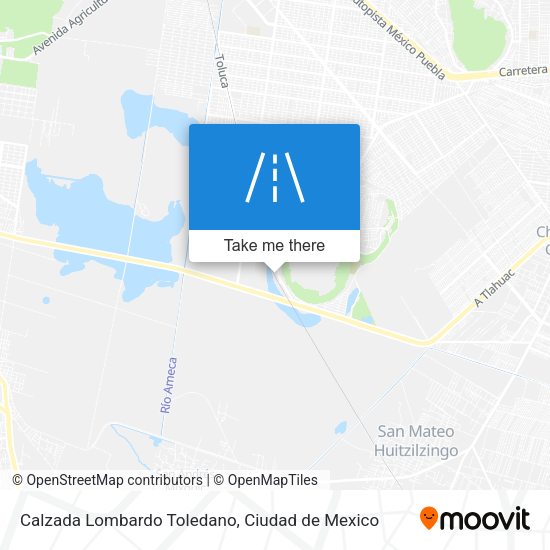 Calzada Lombardo Toledano map