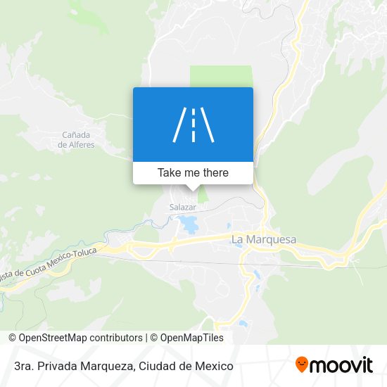 3ra. Privada Marqueza map