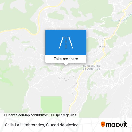 Calle La Lumbrerados map