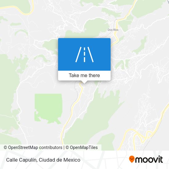 Calle Capulín map