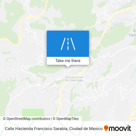 Calle Hacienda Francisco Sarabia map