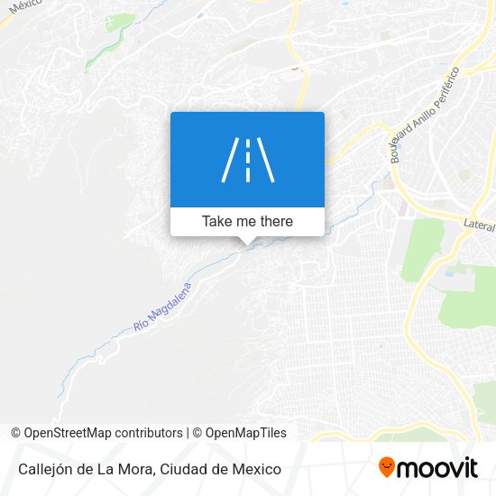 Mapa de Callejón de La Mora