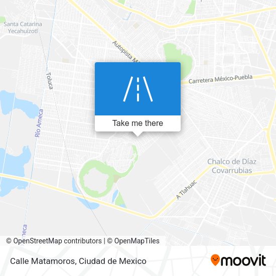 Mapa de Calle Matamoros