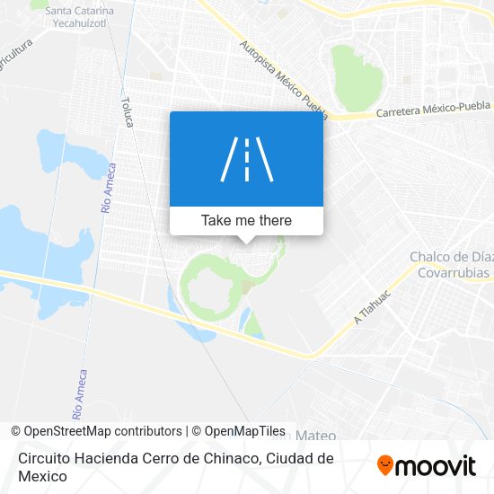 Mapa de Circuito Hacienda Cerro de Chinaco