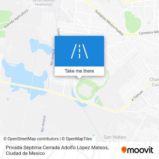 Mapa de Privada Séptima Cerrada Adolfo López Mateos