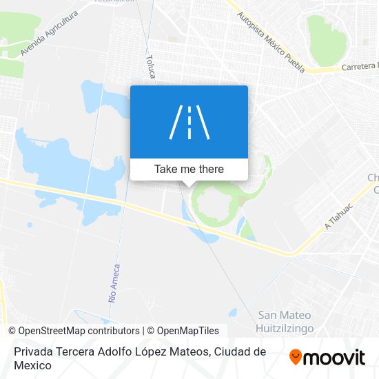 Privada Tercera Adolfo López Mateos map