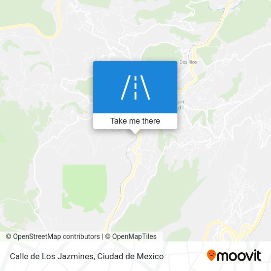 Mapa de Calle de Los Jazmines