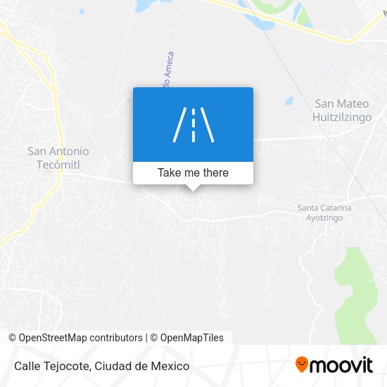 Mapa de Calle Tejocote
