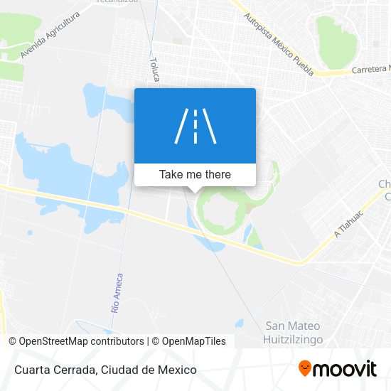 Cuarta Cerrada map