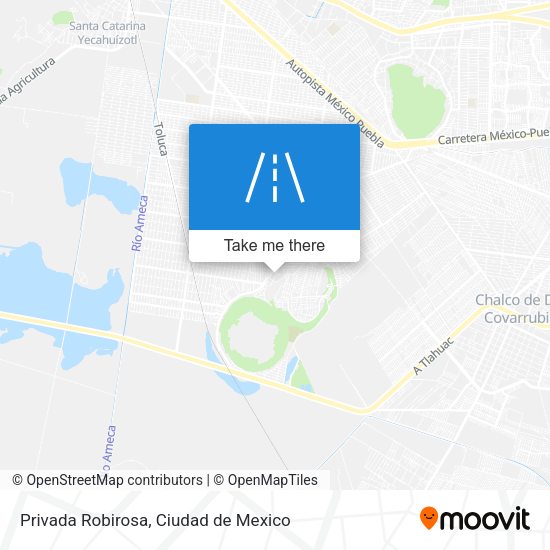 Privada Robirosa map