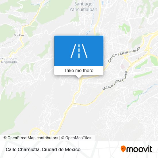 Calle Chamixtla map