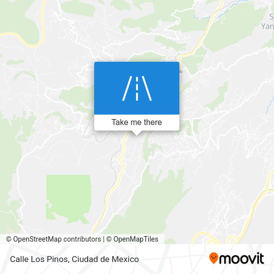 Mapa de Calle Los Pinos