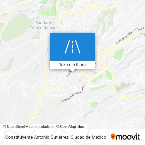 Constituyente Antonio Gutiérrez map
