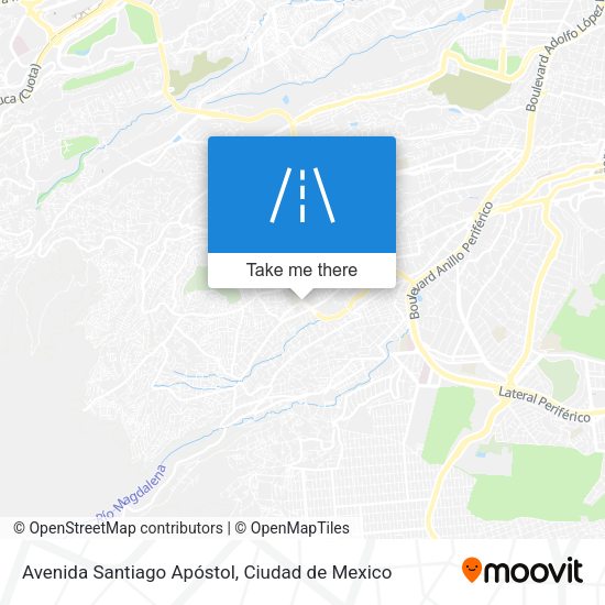 Mapa de Avenida Santiago Apóstol