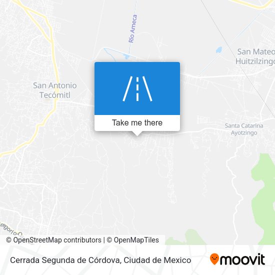 Mapa de Cerrada Segunda de Córdova