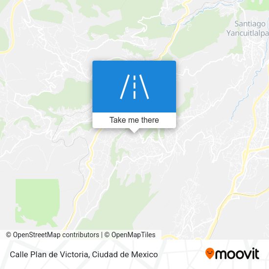 Mapa de Calle Plan de Victoria