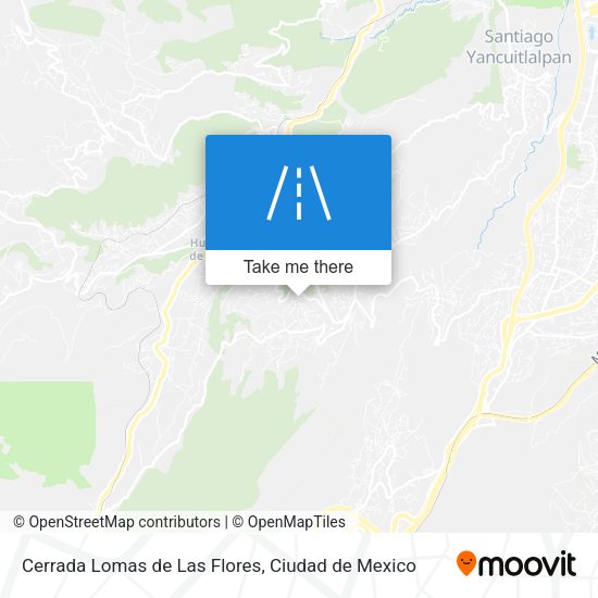 Cerrada Lomas de Las Flores map