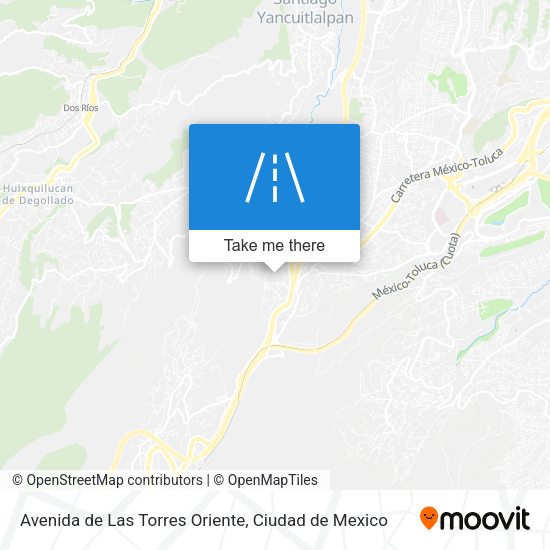 Mapa de Avenida de Las Torres Oriente