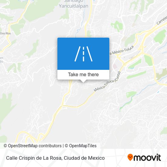 Mapa de Calle Crispin de La Rosa