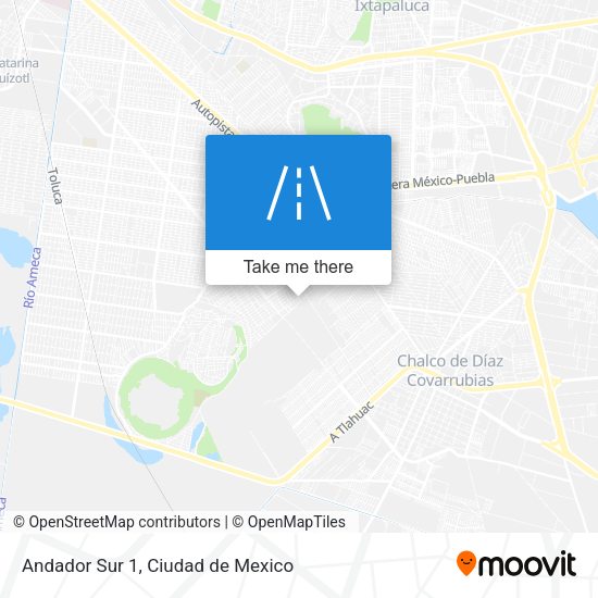Andador Sur 1 map