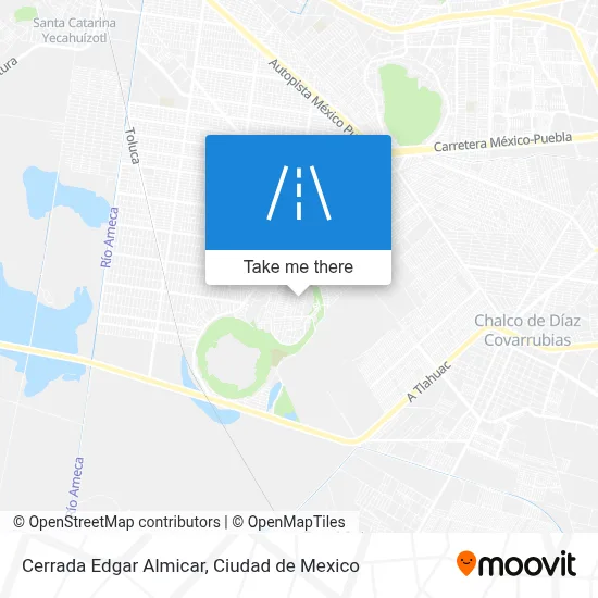 Cerrada Edgar Almicar map