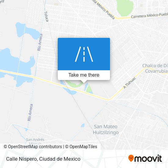 Calle Níspero map
