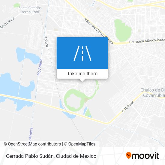Mapa de Cerrada Pablo Sudán