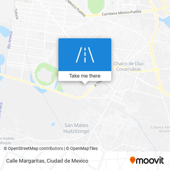 Calle Margaritas map