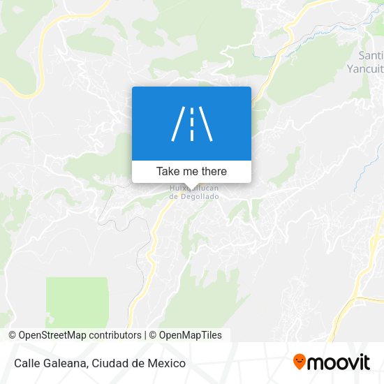 Calle Galeana map