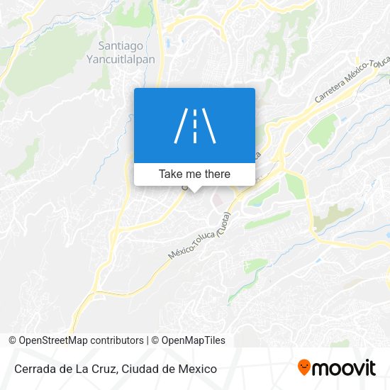 Cerrada de La Cruz map