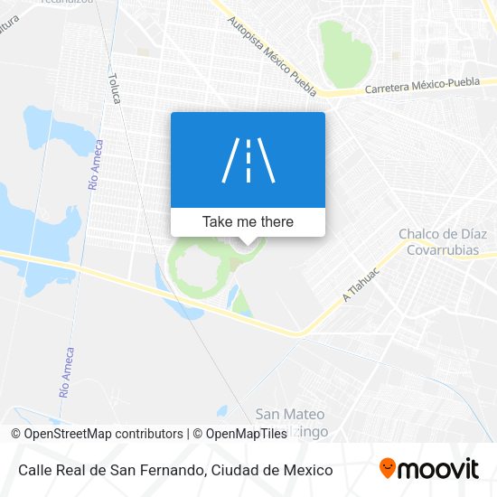 Calle Real de San Fernando map