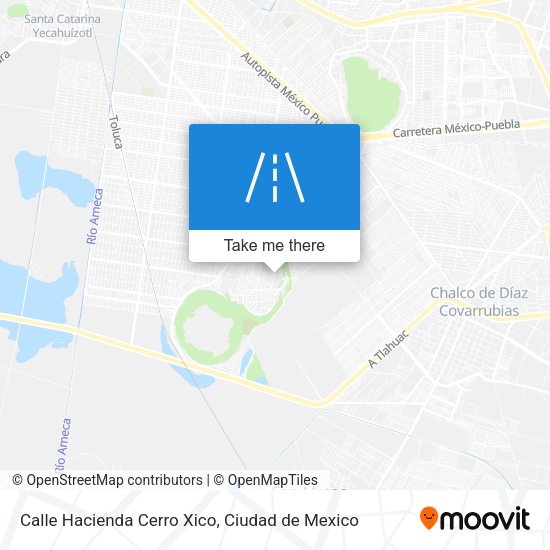 Calle Hacienda Cerro Xico map