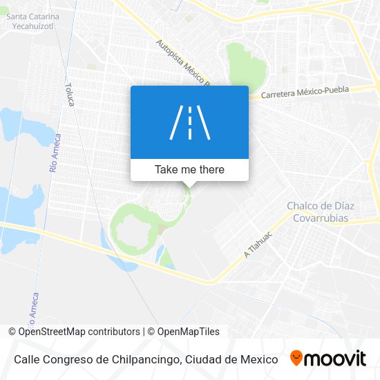 Calle Congreso de Chilpancingo map
