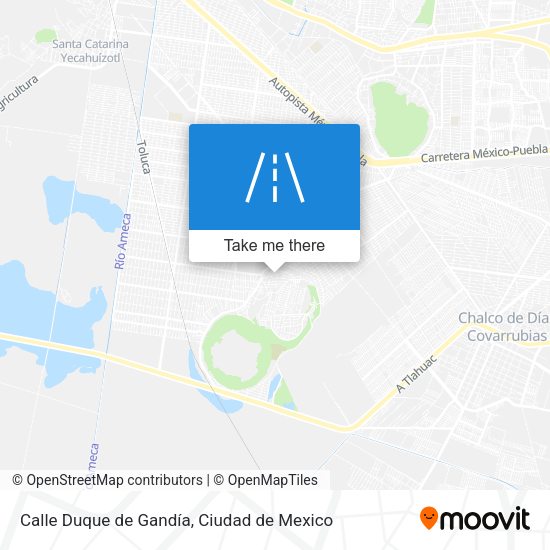Calle Duque de Gandía map