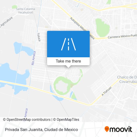 Privada San Juanita map