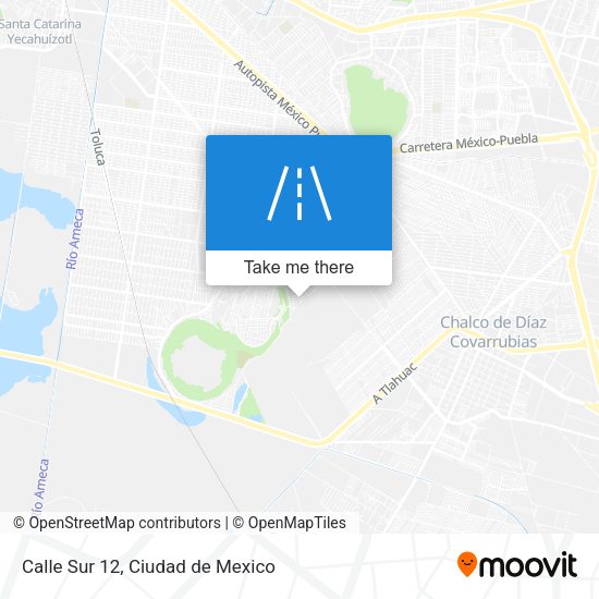 Mapa de Calle Sur 12