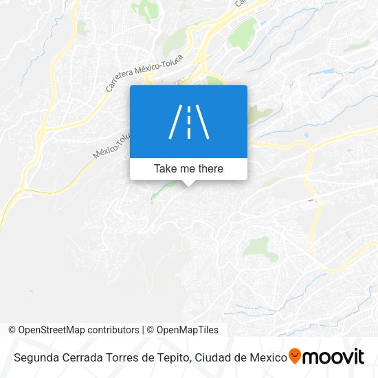 Mapa de Segunda Cerrada Torres de Tepito