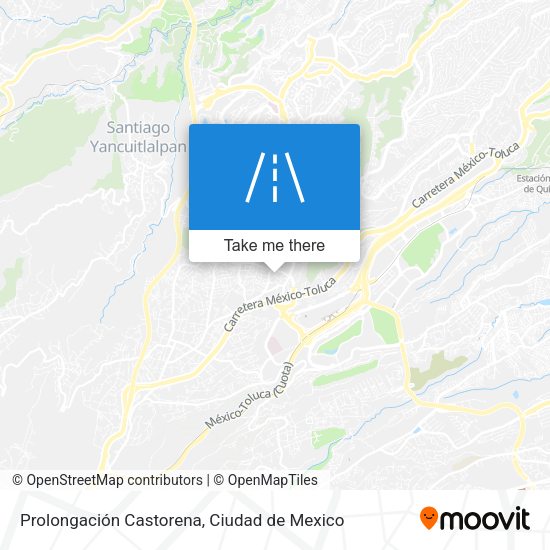 Mapa de Prolongación Castorena