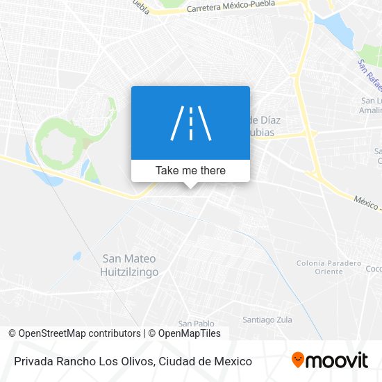 Mapa de Privada Rancho Los Olivos