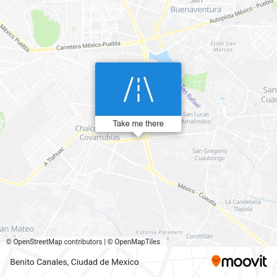 Mapa de Benito Canales