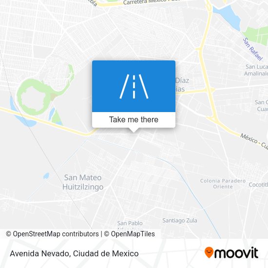 Avenida Nevado map