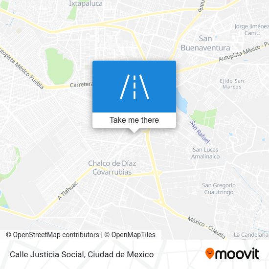 Calle Justicia Social map