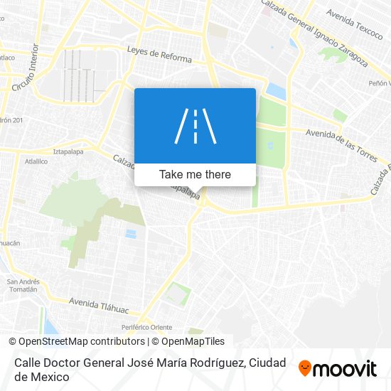 Calle Doctor General José María Rodríguez map