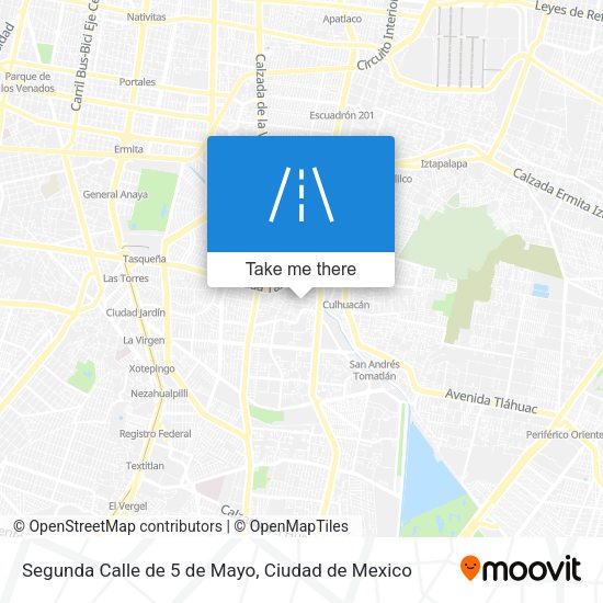 Segunda Calle de 5 de Mayo map