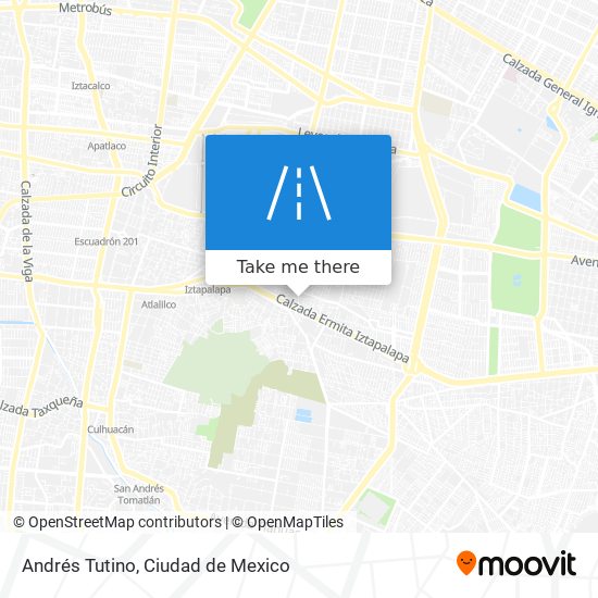 Mapa de Andrés Tutino