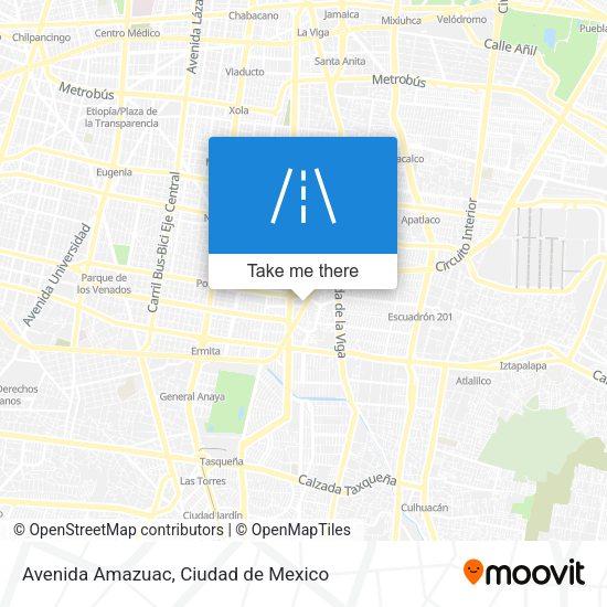 Avenida Amazuac map